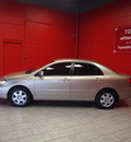 toyota corolla 2008 tan sedan le gasoline 4 cylinders front wheel drive automatic with overdrive 76116