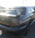 subaru impreza wrx 2007 black sedan sti gasoline 4 cylinders all whee drive 6 speed manual 60915
