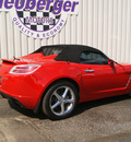 saturn sky 2007 chili pepper red line gasoline 4 cylinders rear wheel drive 5 speed manual 80905
