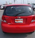 chevrolet aveo 2008 red hatchback ls gasoline 4 cylinders front wheel drive 5 speed manual 46219