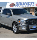 dodge ram 1500 2010 silver lone star gasoline 8 cylinders 2 wheel drive automatic 76801