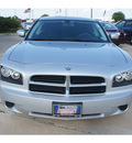 dodge charger 2010 silver sedan se gasoline 6 cylinders rear wheel drive automatic 77034