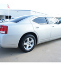 dodge charger 2010 silver sedan se gasoline 6 cylinders rear wheel drive automatic 77034