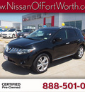nissan murano 2009 black suv le w navigation gasoline 6 cylinders all whee drive automatic 76116