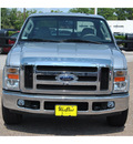 ford f 250 super duty 2010 silver lariat diesel 8 cylinders 2 wheel drive automatic with overdrive 77043