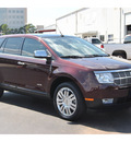 lincoln mkx 2010 dk  red suv gasoline 6 cylinders front wheel drive automatic with overdrive 77043