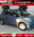 toyota yaris 2010 blue gasoline 4 cylinders front wheel drive automatic 91731