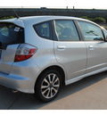 honda fit 2012 silver hatchback sport gasoline 4 cylinders front wheel drive shiftable automatic 77065