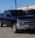 chevrolet silverado 1500 2012 dk  blue flex fuel 8 cylinders 2 wheel drive automatic 75075