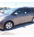 toyota sienna 2012 dk  gray van le 7 passenger auto access sea gasoline 6 cylinders front wheel drive automatic 77074