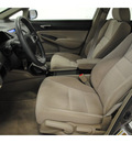 honda civic 2011 gray sedan lx gasoline 4 cylinders front wheel drive automatic 77025