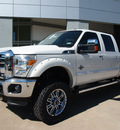 ford f 250 super duty 2012 white lariat biodiesel 8 cylinders 4 wheel drive automatic 76011