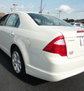 ford fusion 2011 white sedan se gasoline 4 cylinders front wheel drive automatic 37087