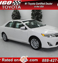 toyota camry 2012 white sedan xle gasoline 4 cylinders front wheel drive automatic 91731