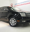 lincoln mkx 2007 black suv gasoline 6 cylinders front wheel drive 6 speed automatic 75150
