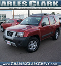 nissan xterra 2011 dk  red suv s gasoline 6 cylinders 4 wheel drive automatic 78501