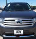 toyota highlander 2012 gray suv limited gasoline 6 cylinders front wheel drive automatic 76011