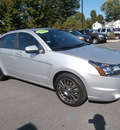 ford focus 2010 silver sedan ses gasoline 4 cylinders front wheel drive automatic with overdrive 13502