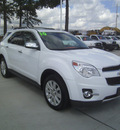 chevrolet equinox 2010 white suv ltz gasoline 6 cylinders front wheel drive automatic 75503