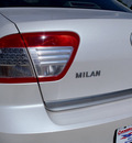 mercury milan 2009 white sedan i 4 gasoline 4 cylinders front wheel drive automatic 62708