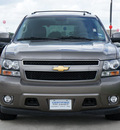chevrolet tahoe 2012 silver suv lt flex fuel 8 cylinders 2 wheel drive 6 speed automatic 77090