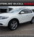 nissan murano 2012 white suv le gasoline 6 cylinders front wheel drive automatic 77477