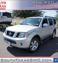 nissan pathfinder 2011 silver suv gasoline 6 cylinders 2 wheel drive automatic 78502