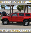 hummer h3 2010 red suv gasoline 5 cylinders 4 wheel drive automatic 78521