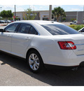 ford taurus 2012 white sedan sel gasoline 6 cylinders front wheel drive automatic 78552