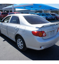 toyota corolla 2010 silver sedan le gasoline 4 cylinders front wheel drive automatic 78028