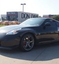 nissan 370z 2013 black coupe nismo gasoline 6 cylinders rear wheel drive 6 speed manual 76011
