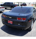 chevrolet camaro 2011 black coupe lt gasoline 6 cylinders rear wheel drive automatic 78550
