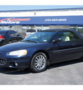 chrysler sebring 2001 blue limited gasoline 6 cylinders front wheel drive automatic 78217