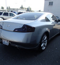 infiniti g35 2006 gray coupe gasoline 6 cylinders rear wheel drive automatic 98371