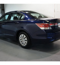 honda accord 2012 blue sedan lx gasoline 4 cylinders front wheel drive 5 speed automatic 77471