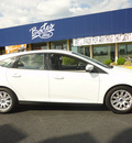 ford focus 2012 white hatchback se flex fuel 4 cylinders front wheel drive automatic 37087
