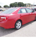 toyota camry 2012 red sedan se gasoline 4 cylinders front wheel drive automatic 77074