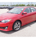 toyota camry 2012 red sedan se sport limited edition gasoline 4 cylinders front wheel drive automatic 77074