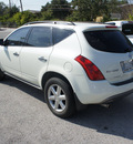 nissan murano 2004 white suv se gasoline 6 cylinders front wheel drive automatic 75062