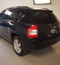jeep compass 2008 black suv sport gasoline 4 cylinders 2 wheel drive automatic 75219