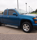 chevrolet colorado 2012 blue pickup truck lt gasoline 4 cylinders 2 wheel drive automatic 76018