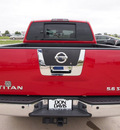 nissan titan 2010 red se gasoline 8 cylinders 2 wheel drive automatic 76018