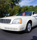 cadillac deville 2003 white sedan gasoline 8 cylinders dohc front wheel drive automatic 27330