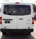 nissan nv cargo 2012 white van 1500 s gasoline 6 cylinders rear wheel drive automatic with overdrive 77477