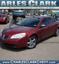 pontiac g6 2008 red sedan gt gasoline 6 cylinders front wheel drive automatic 78501