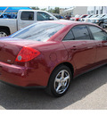 pontiac g6 2008 red sedan gt gasoline 6 cylinders front wheel drive automatic 78501