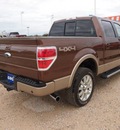 ford f 150 2012 brown king ranch gasoline 6 cylinders 4 wheel drive automatic 78861