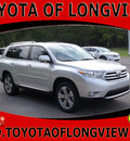 toyota highlander 2013 silver suv limited gasoline 6 cylinders front wheel drive automatic 75604