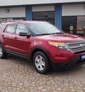ford explorer 2013 red suv flex fuel 6 cylinders 2 wheel drive automatic 78861