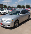 toyota camry 2010 silver sedan le gasoline 4 cylinders front wheel drive automatic 76053